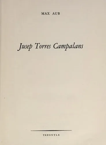 Cover of Jusep Torres Campalans