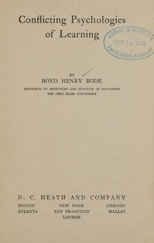 Cover of Conflicting Psychologies of Learning