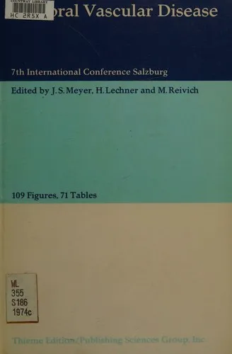 Cover of Cerebral Vascular Disease7th International Conference Salzburg