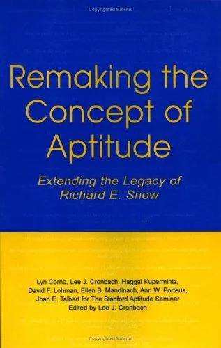 Cover of Remaking the Concept of Aptitude