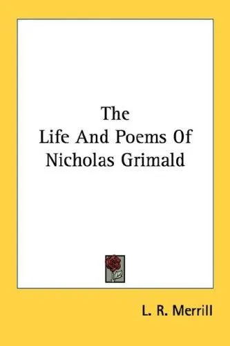 Cover of The Life and Poems of Nicholas Grimald