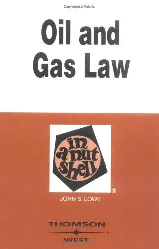 Cover of Oil and Gas Law in a Nutshell