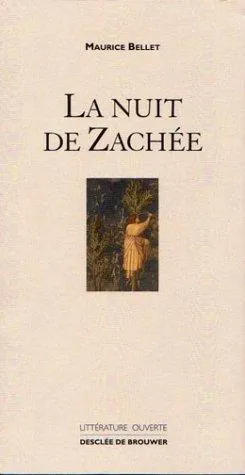 Cover of La nuit de Zachée
