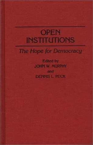 Cover of Open Institutions
