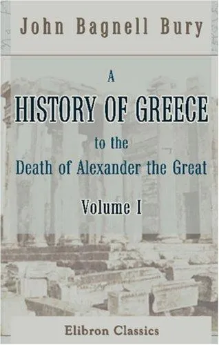 Cover of A History of Greece to the Death of Alexander the Great
