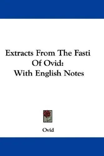 Cover of Extracts from the Fasti of Ovid