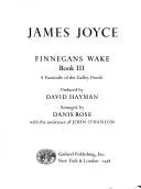 Cover of Finnegans Wake Book III