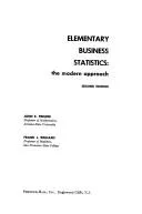 Cover of Elementary Business Statistics