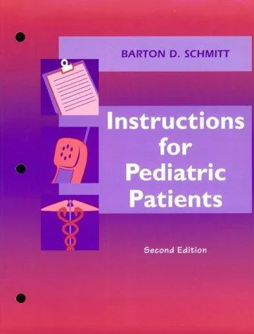 Cover of Instructions for Pediatric Patients