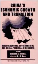 Cover of China’s Economic Growth and Transition
