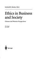 Cover of Ethics in Business and Society