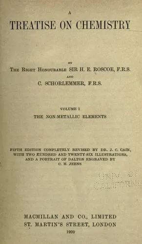 Cover of A Treatise on Chemistry