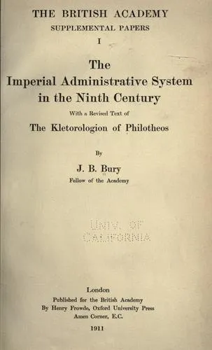 Cover of The Imperial Administrative System in the Ninth Century