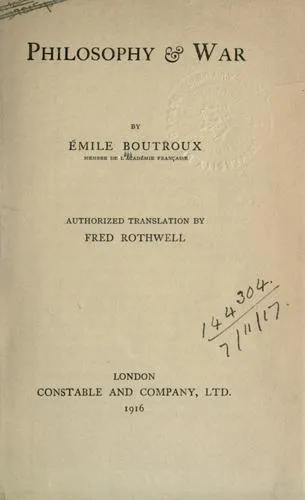 Cover of Philosophy & War