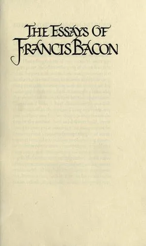 Cover of The Essays of Francis Bacon