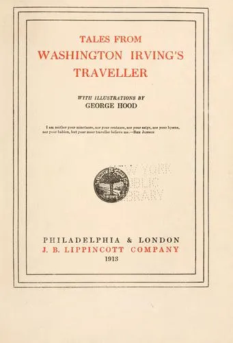 Cover of Tales from Washington Irving’s Traveller