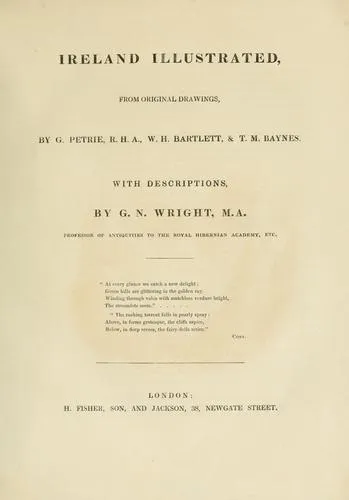 Cover of Ireland Illustrated, from Original Drawings