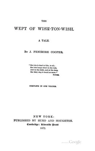 Cover of The Wept of Wish-ton-wish