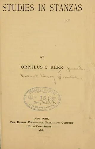 Cover of Studies in Stanzas