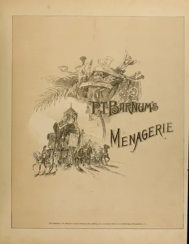 Cover of P.T. Barnum’s Menagerie