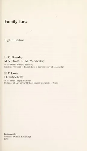 Cover of Family Law