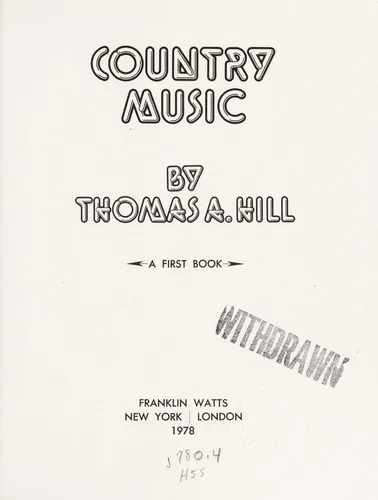 Cover of Country Music