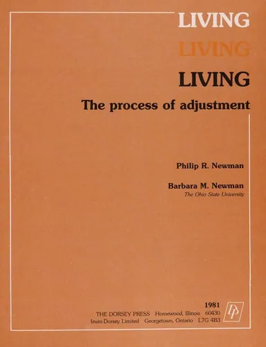 Cover of Living, the Process of Adjustment