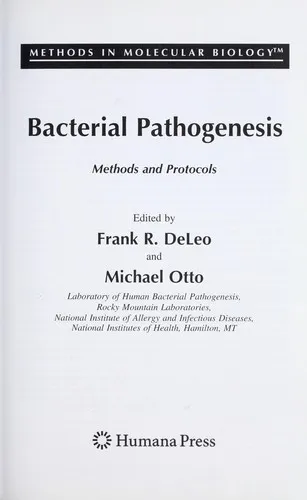 Cover of Bacterial Pathogenesis