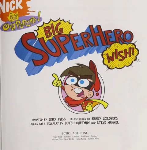 Cover of Big Superhero Wish!