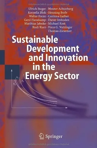 Cover of Sustainable Development and Innovation in the Energy Sector