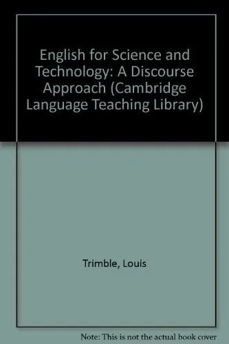 Cover of English for Science and Technology