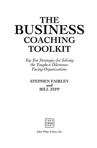 Cover of The Business Coaching Toolkit