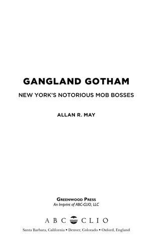 Cover of Gangland Gotham