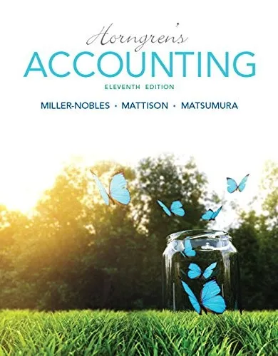 Cover of Horngren’s Accounting (11th Edition)