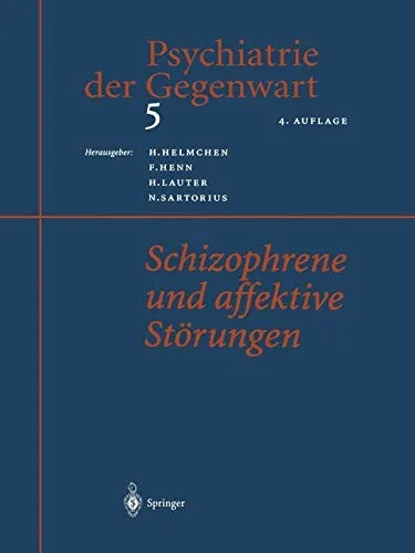 Cover of Psychiatrie der Gegenwart 5