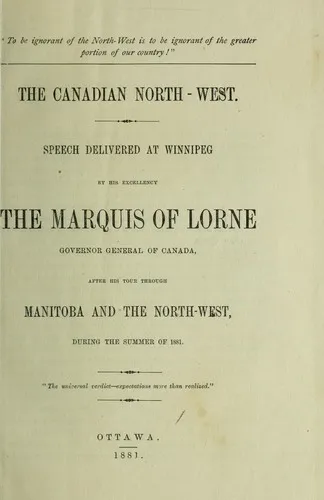 Cover of ... the Canadian North-West