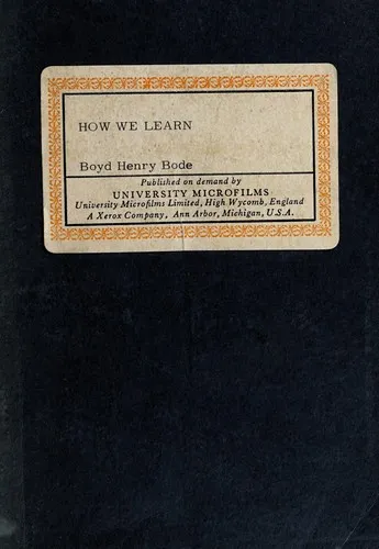 Cover of How We Learn