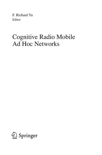 Cover of Cognitive Radio Mobile Ad Hoc Networks